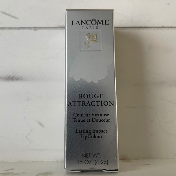 Vintage NIB Lancome Paris Rouge Attraction Lipstick Radiant 7X122 Lasting Impact - Picture 2 of 10